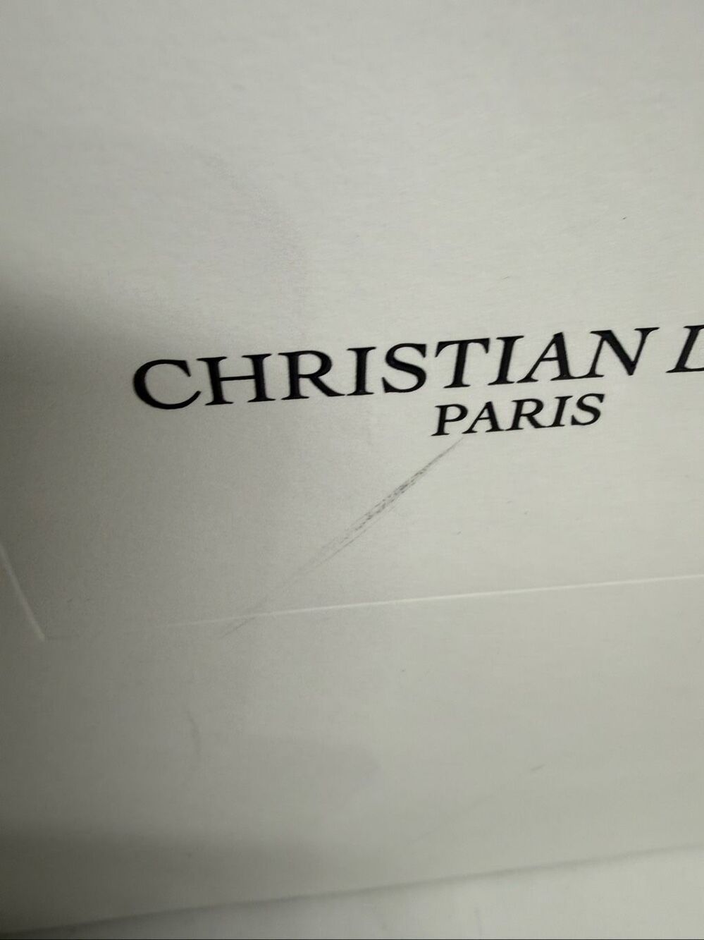 Christian Dior Paris White Shopping Bag Luxury Designer Gift Bag 14″ X 15″ - Picture 5 of 6